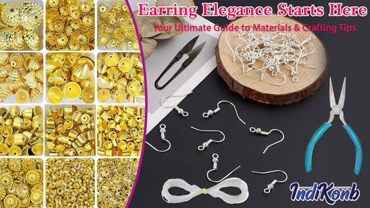 Earring crafting guide with full sets and step-by-step tutorial – beginner earring making with unique ideas, gemstone designs, and ultimate material selection
