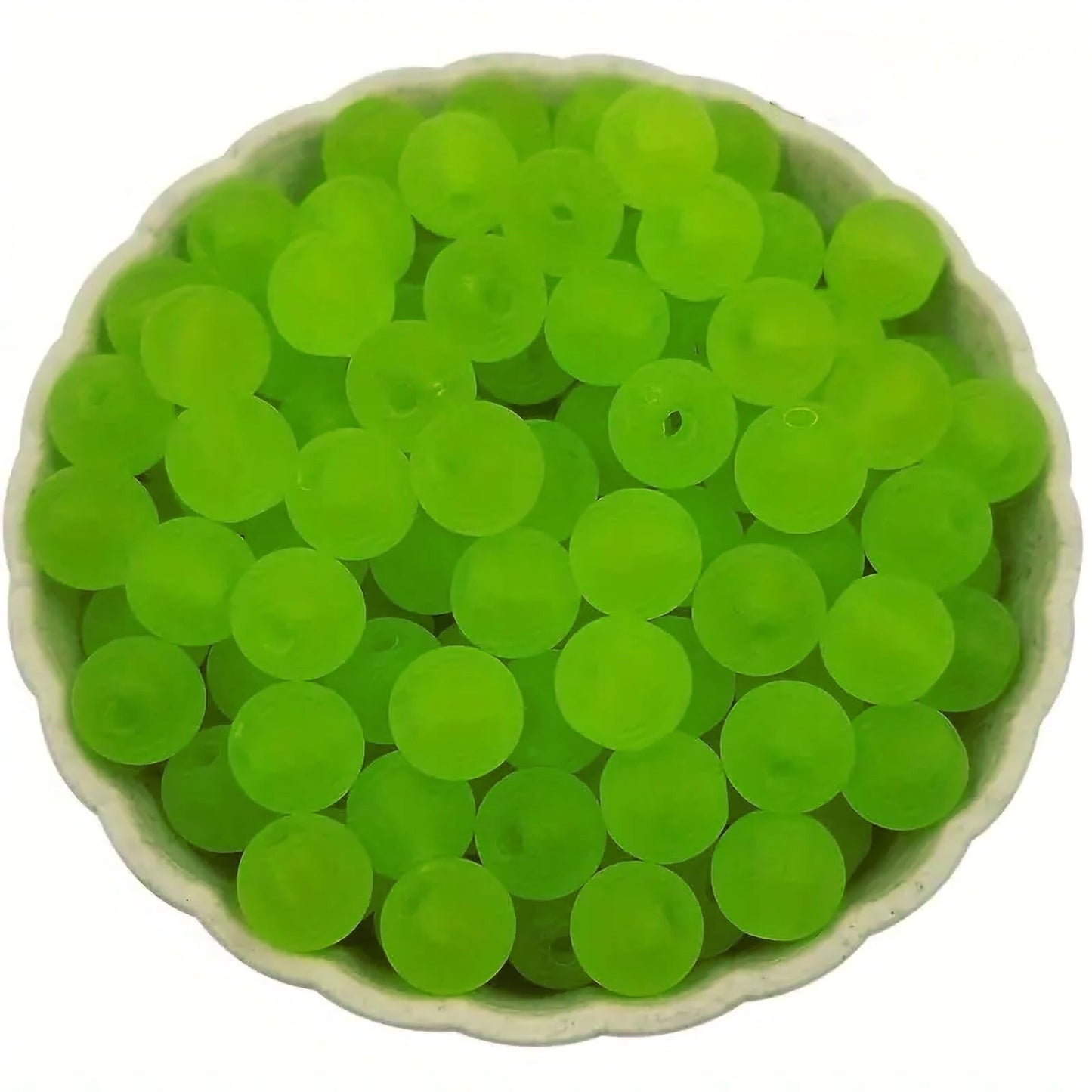 Icefrost Matte Translucent Frosted Beads 8MM