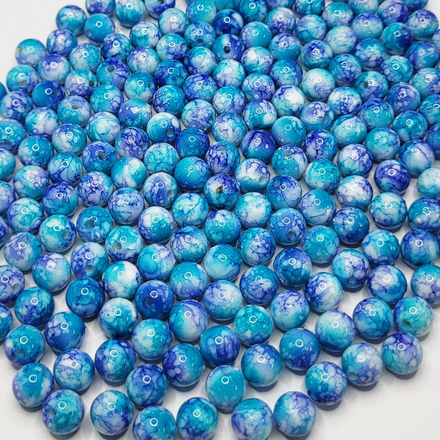 Marble Beads for Bracelet Making 10MM