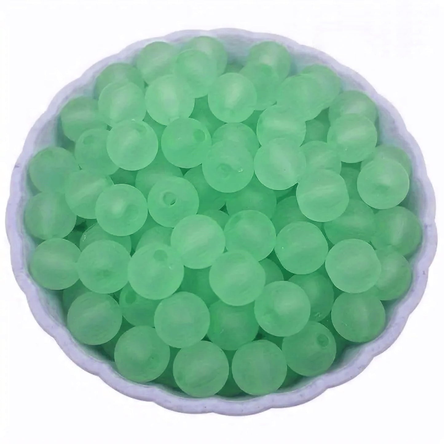 Icefrost Matte Translucent Frosted Beads 8MM