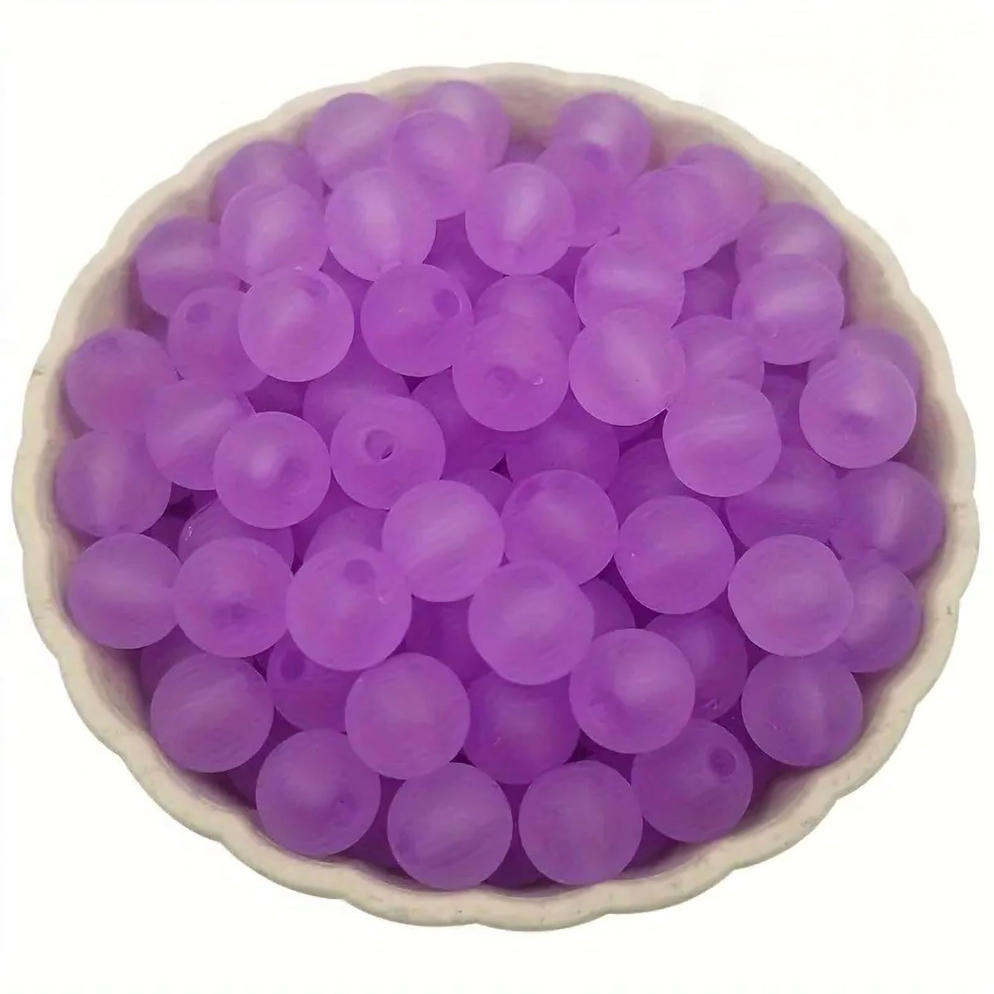 Icefrost Matte Translucent Frosted Beads 8MM