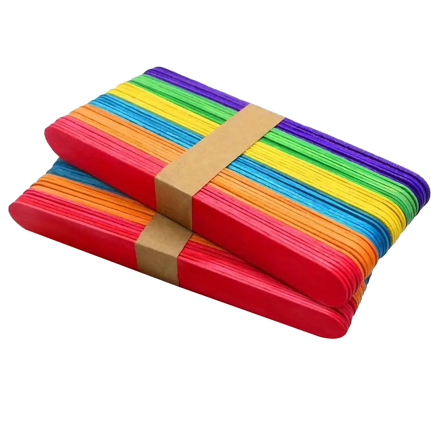 Multicolour Wooden Craft Sticks