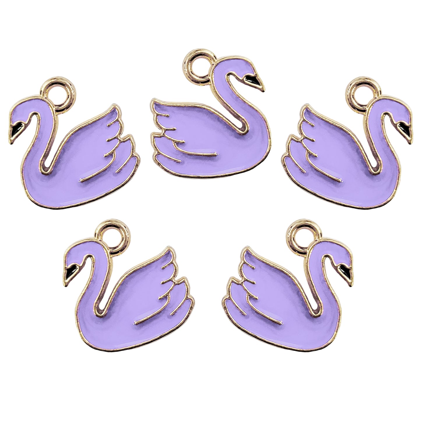 Swan Charms