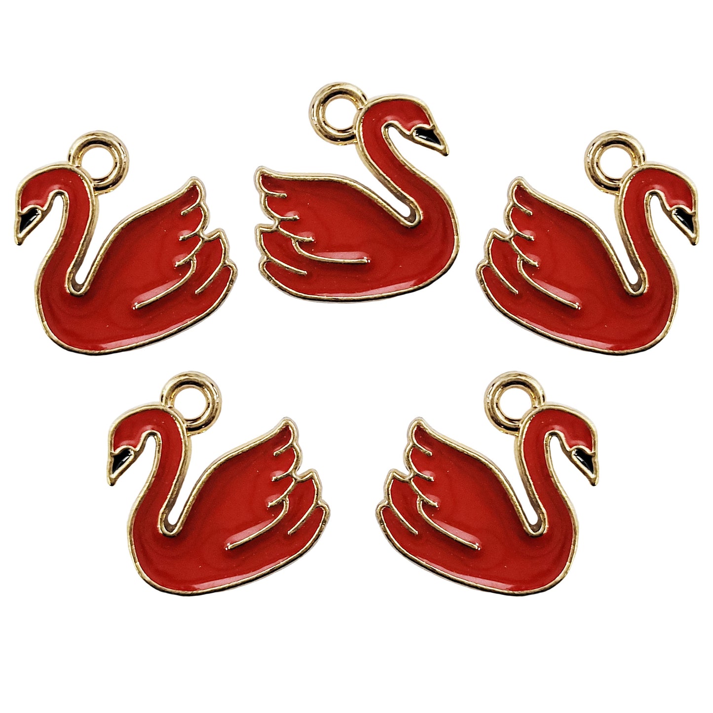 Swan Charms