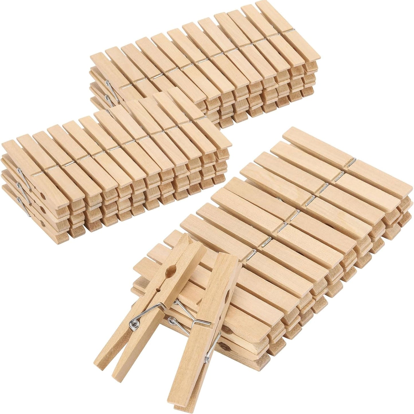 Mini Wooden Photo Clips