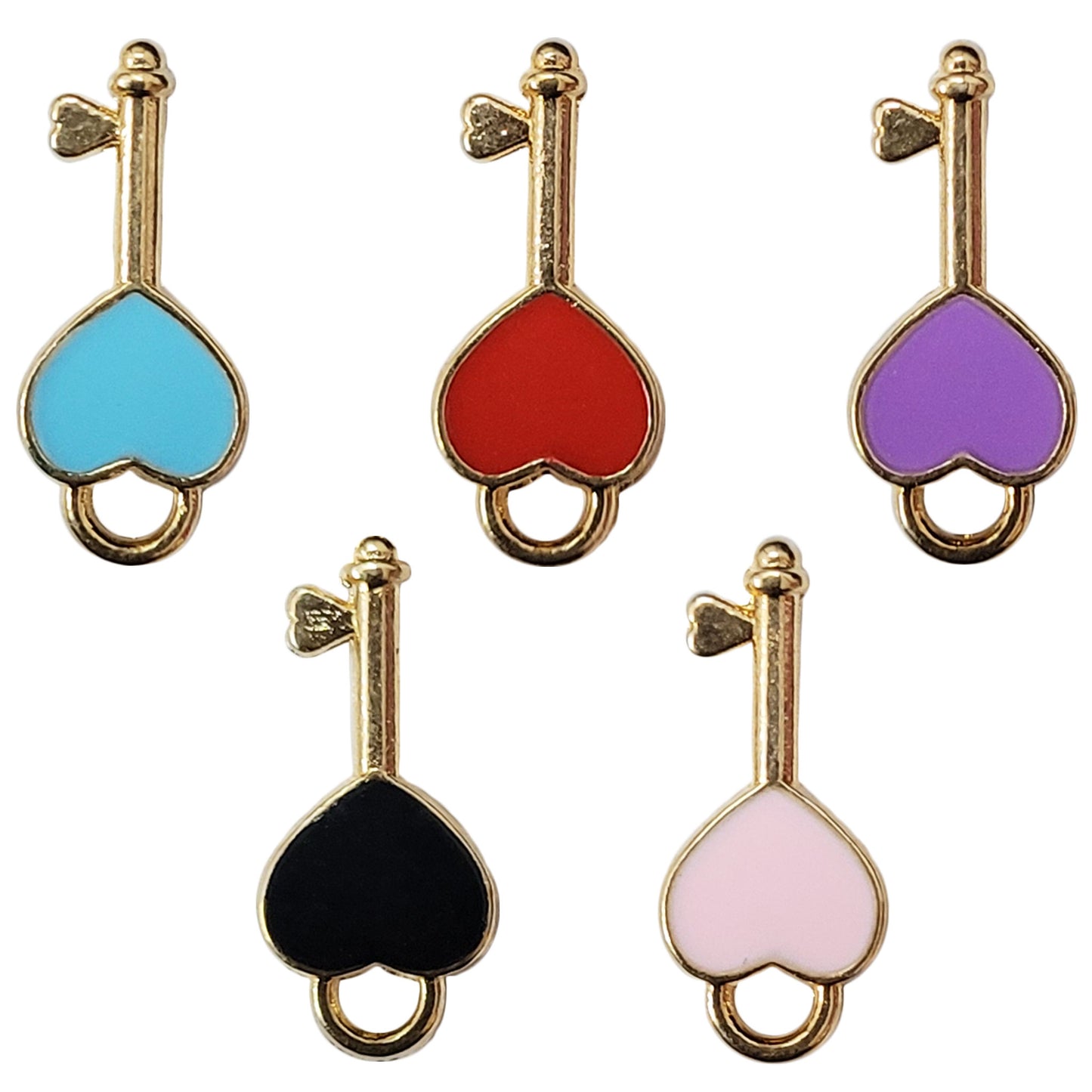 Multicolour Bracelet Charms – Set of 5