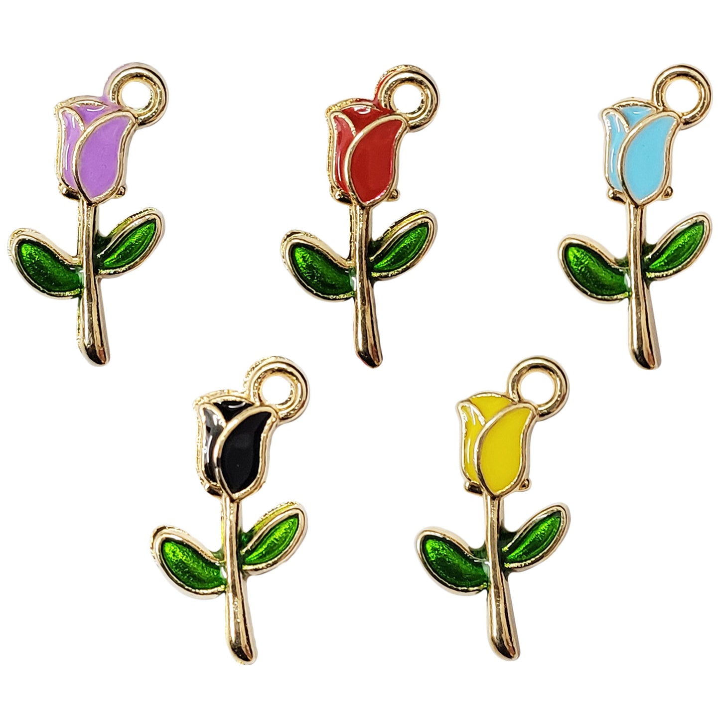 Multicolour Bracelet Charms – Set of 5