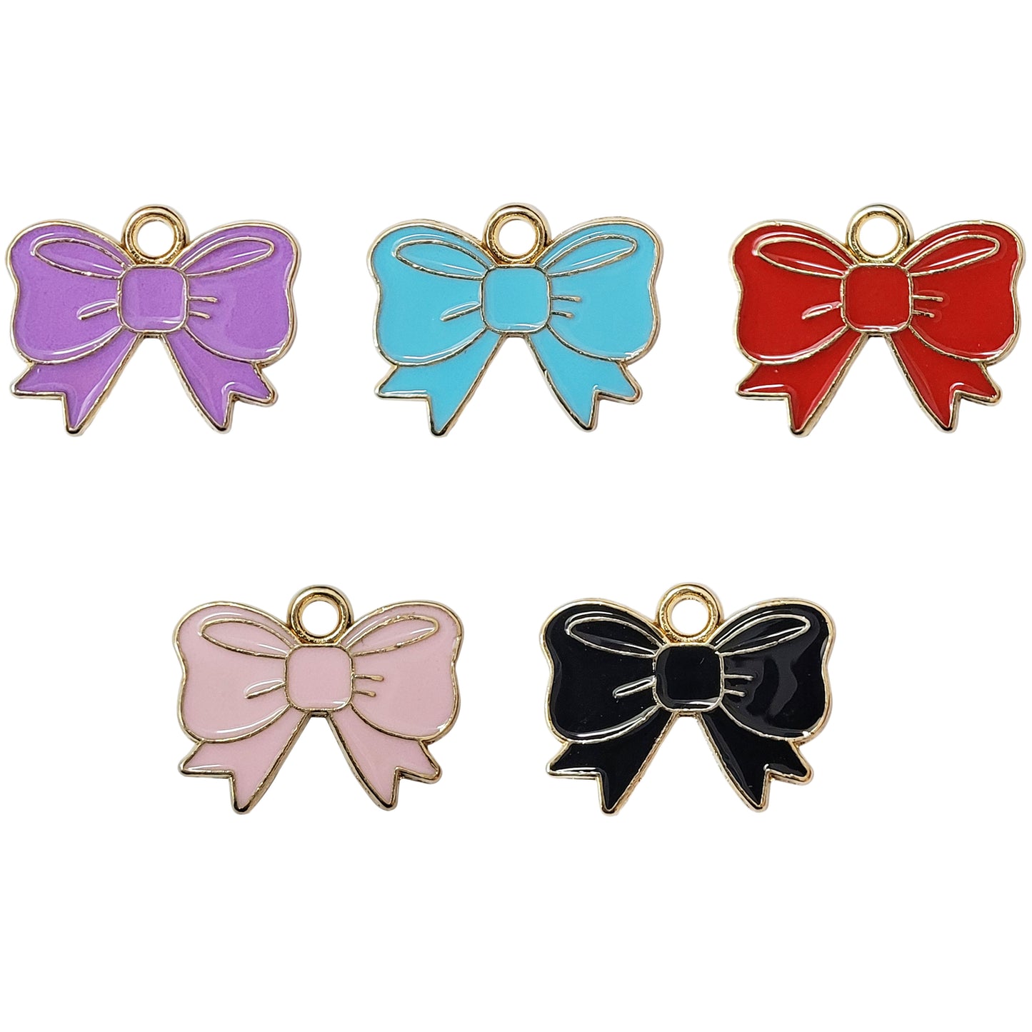 Multicolour Bracelet Charms – Set of 5