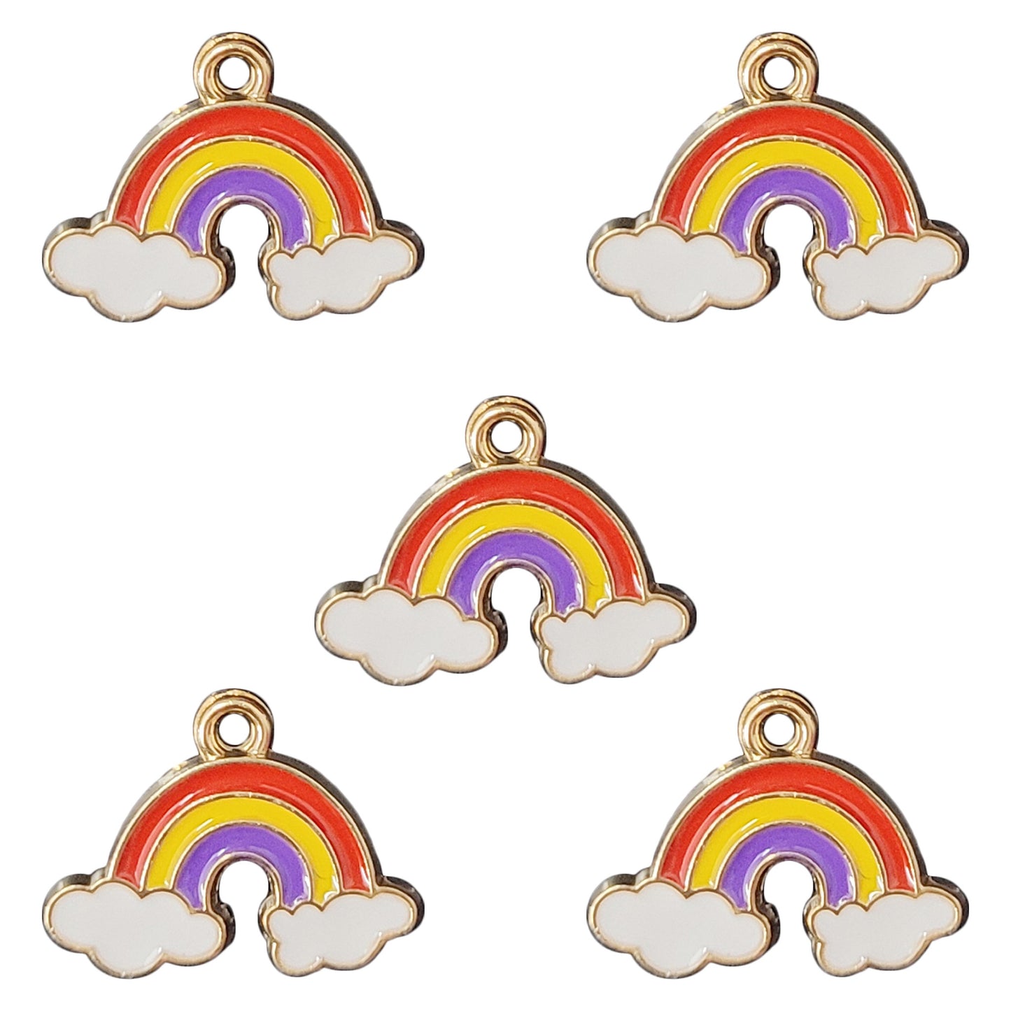 Rainbow Charms - Set of 5