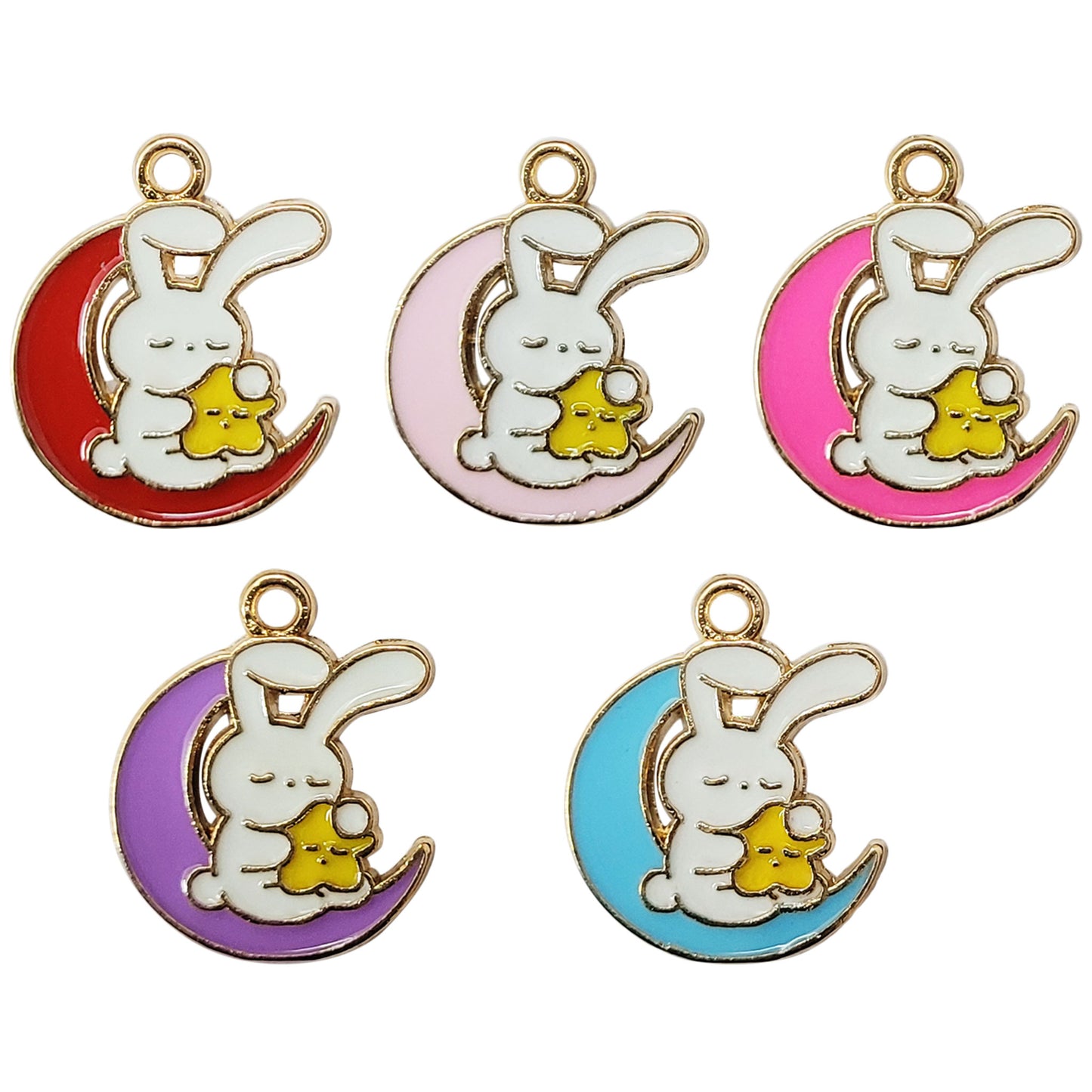 Multicolour Bracelet Charms – Set of 5