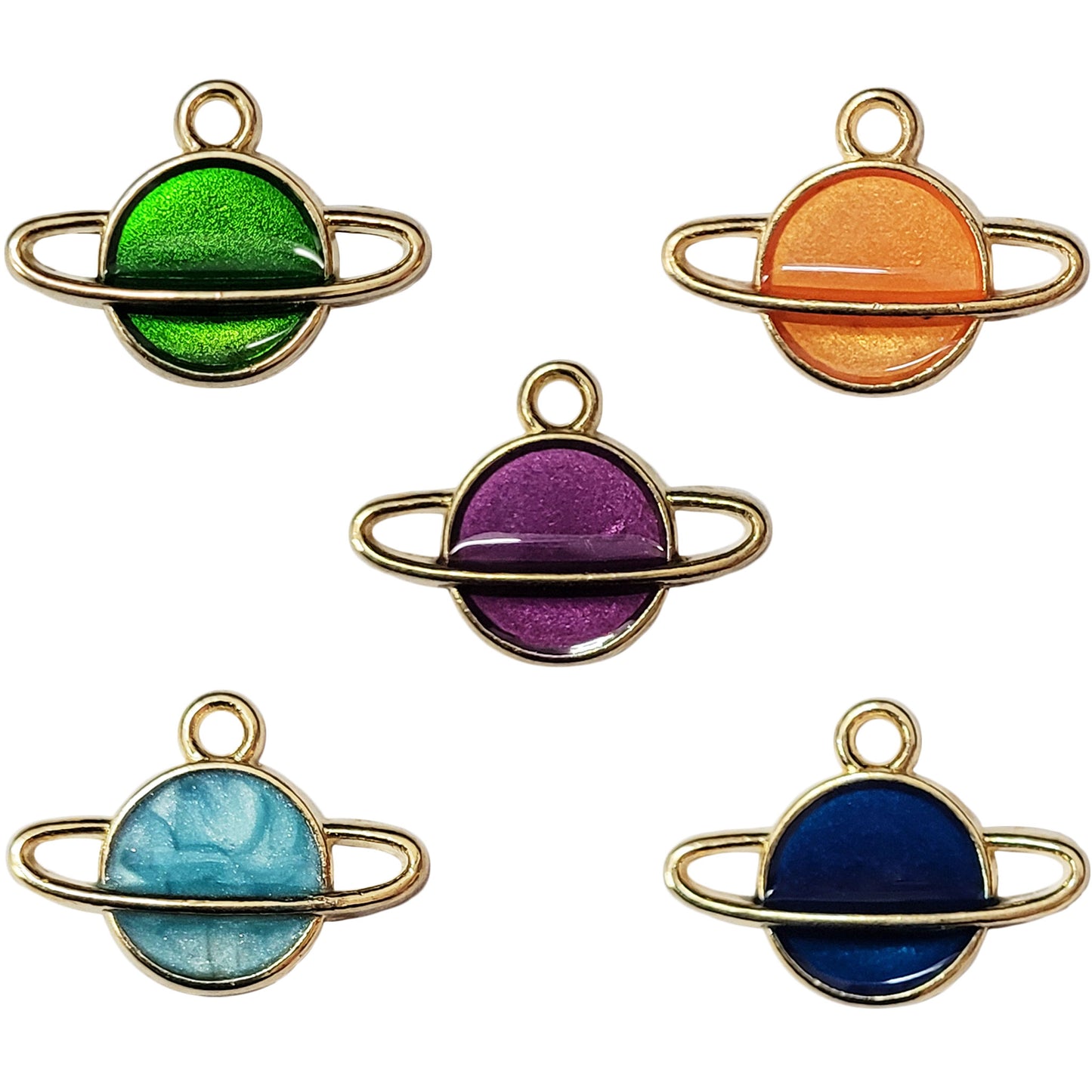Multicolour Bracelet Charms – Set of 5