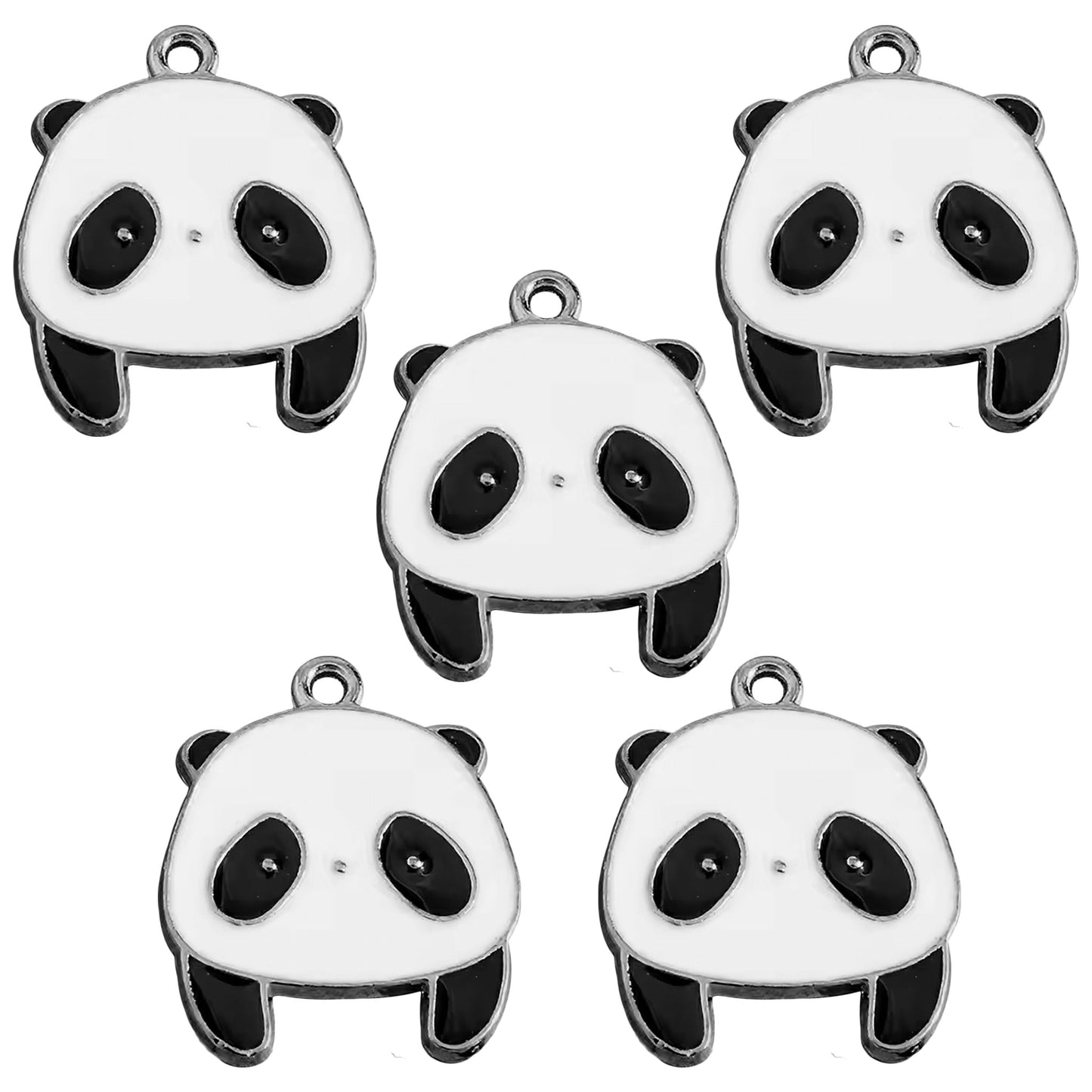 Panda Charms - Set of 5