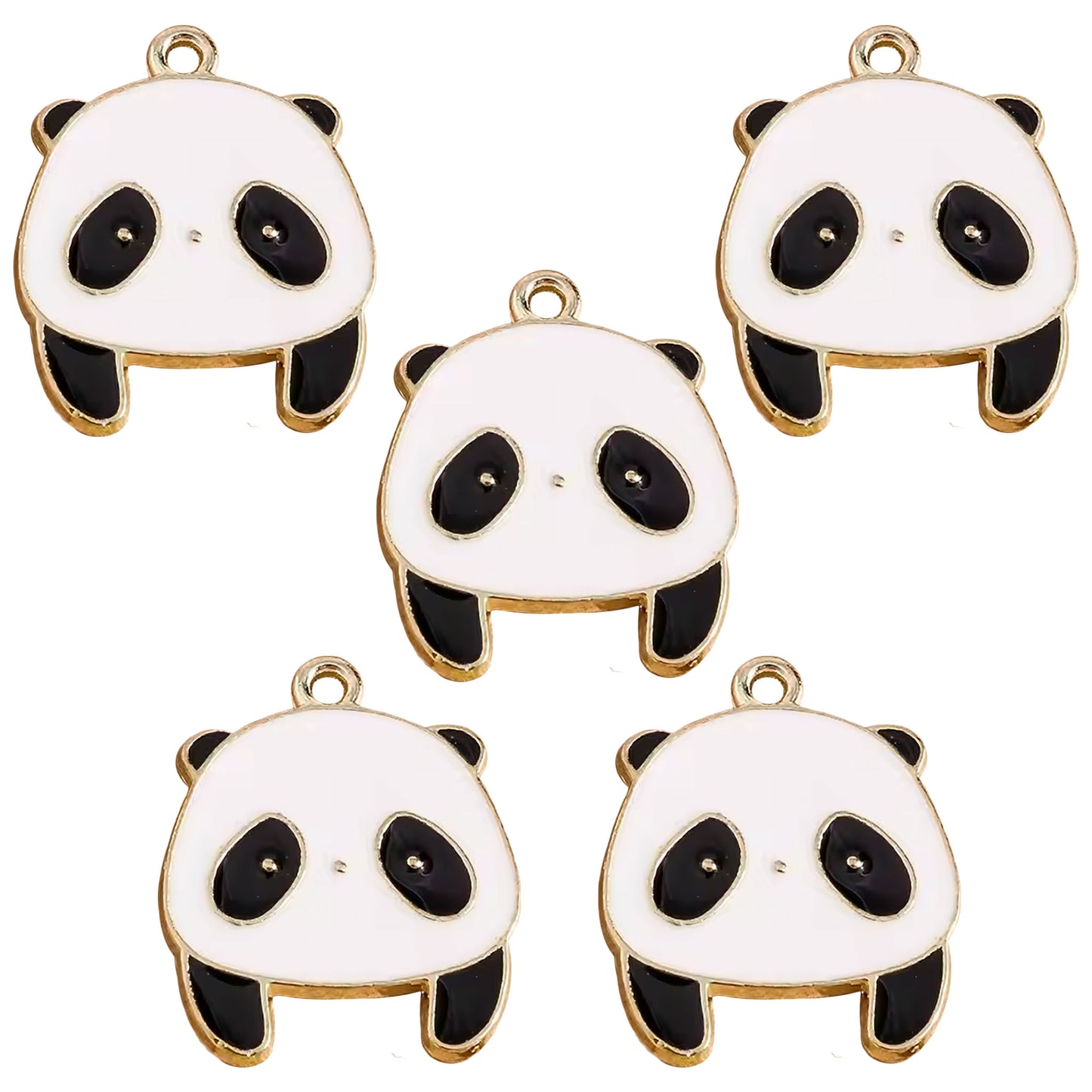 Panda Charms - Set of 5