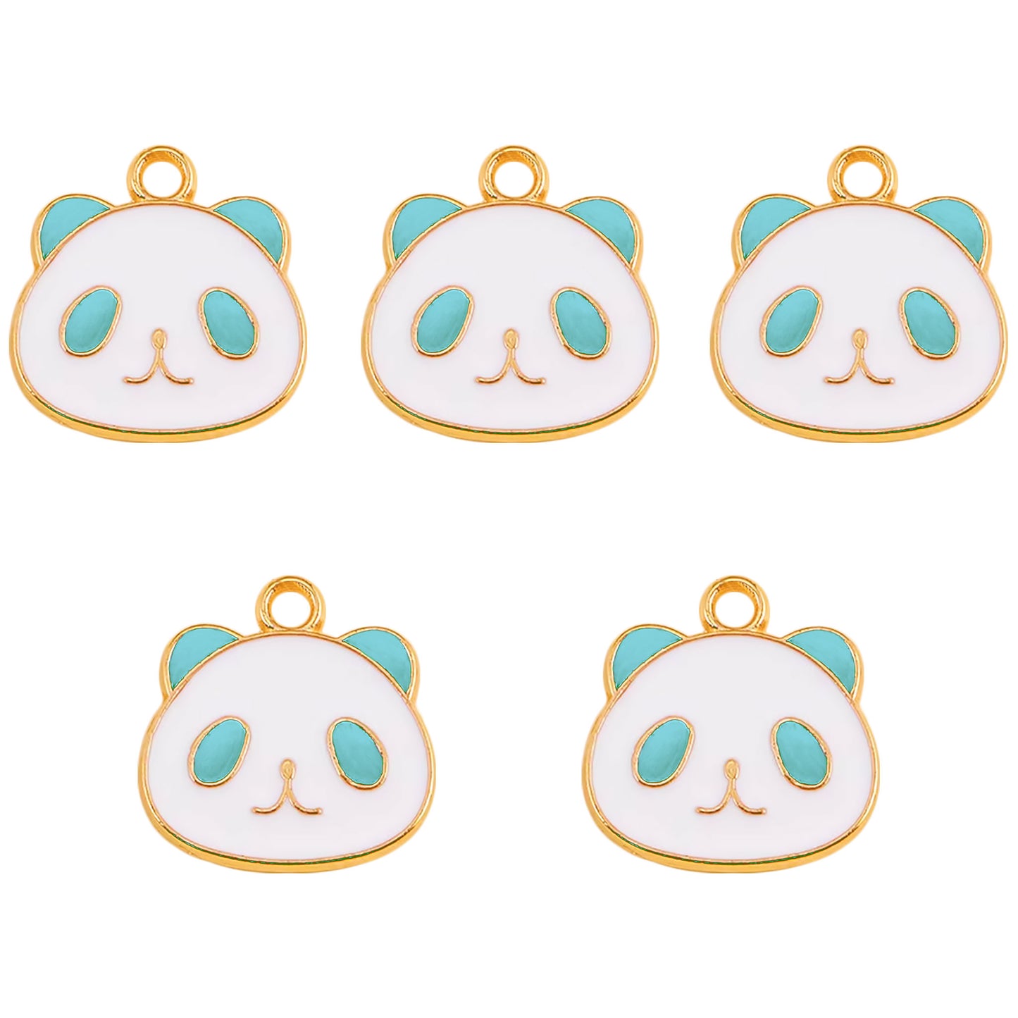 Panda Charms - 5 Pcs
