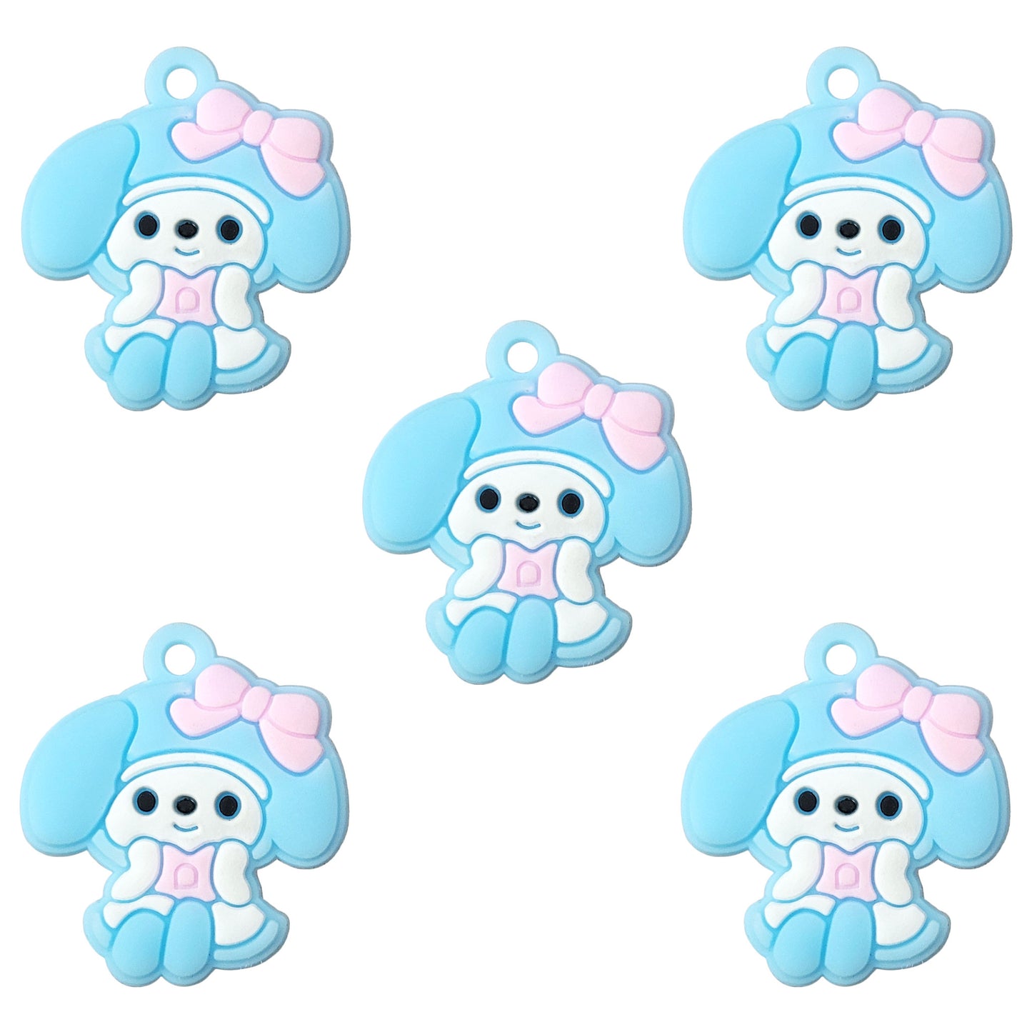 Doll Silicone Charms - Pack of 5