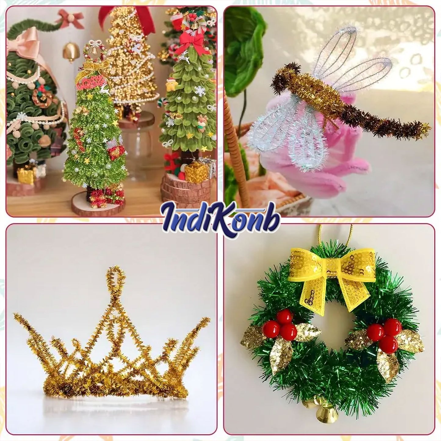 Multicolour Pipe Cleaner Craft Set