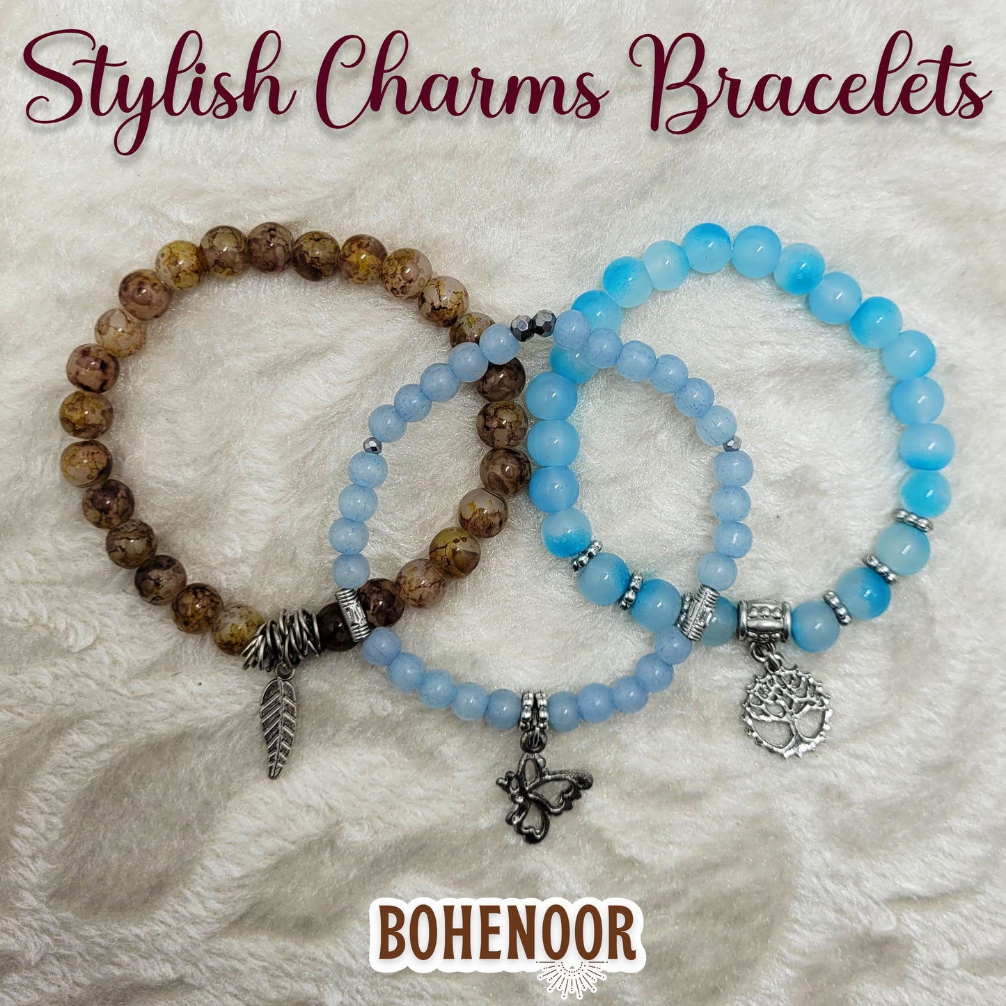 Tree of Life Boho Bracelet Set