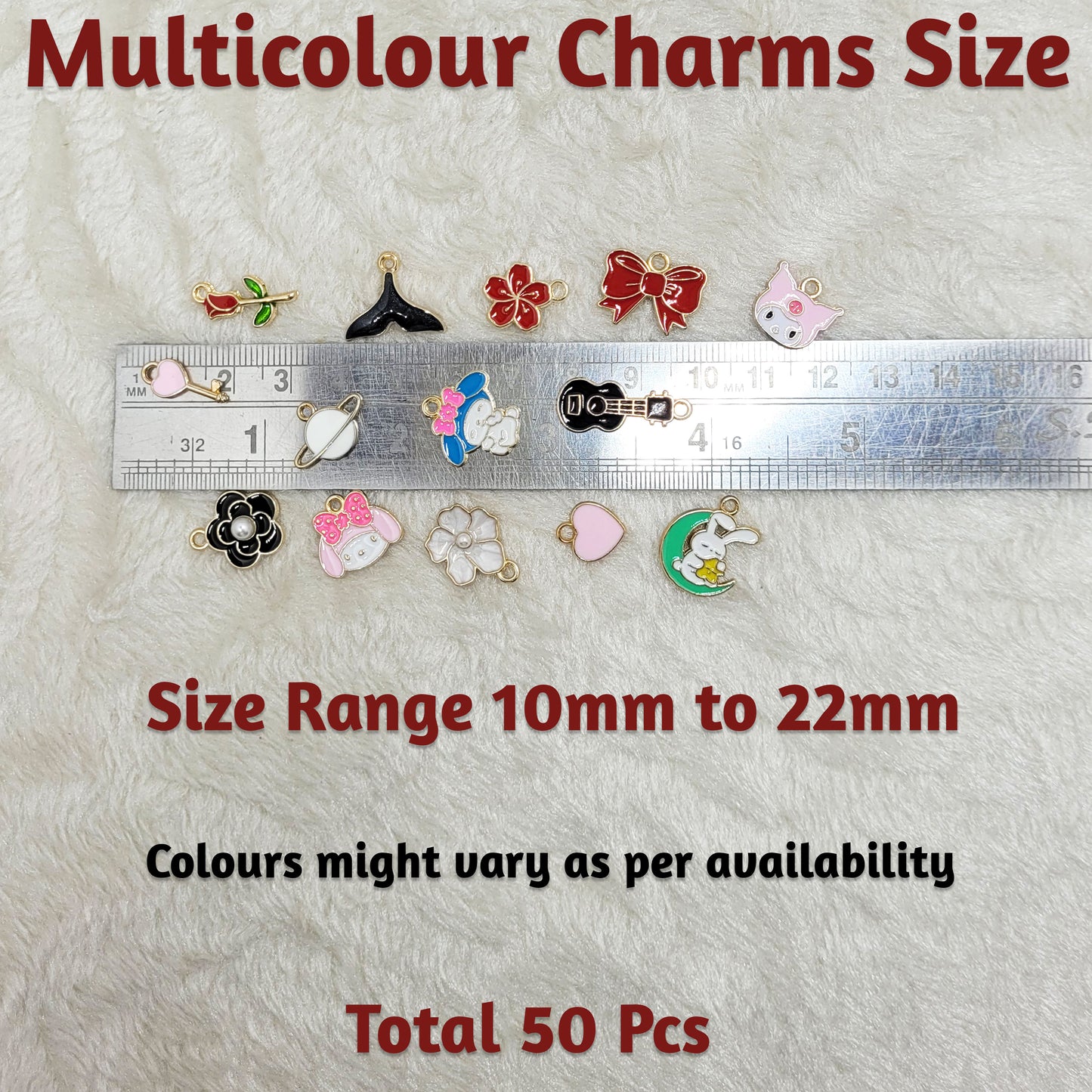 Mixed Enamel Charms Set