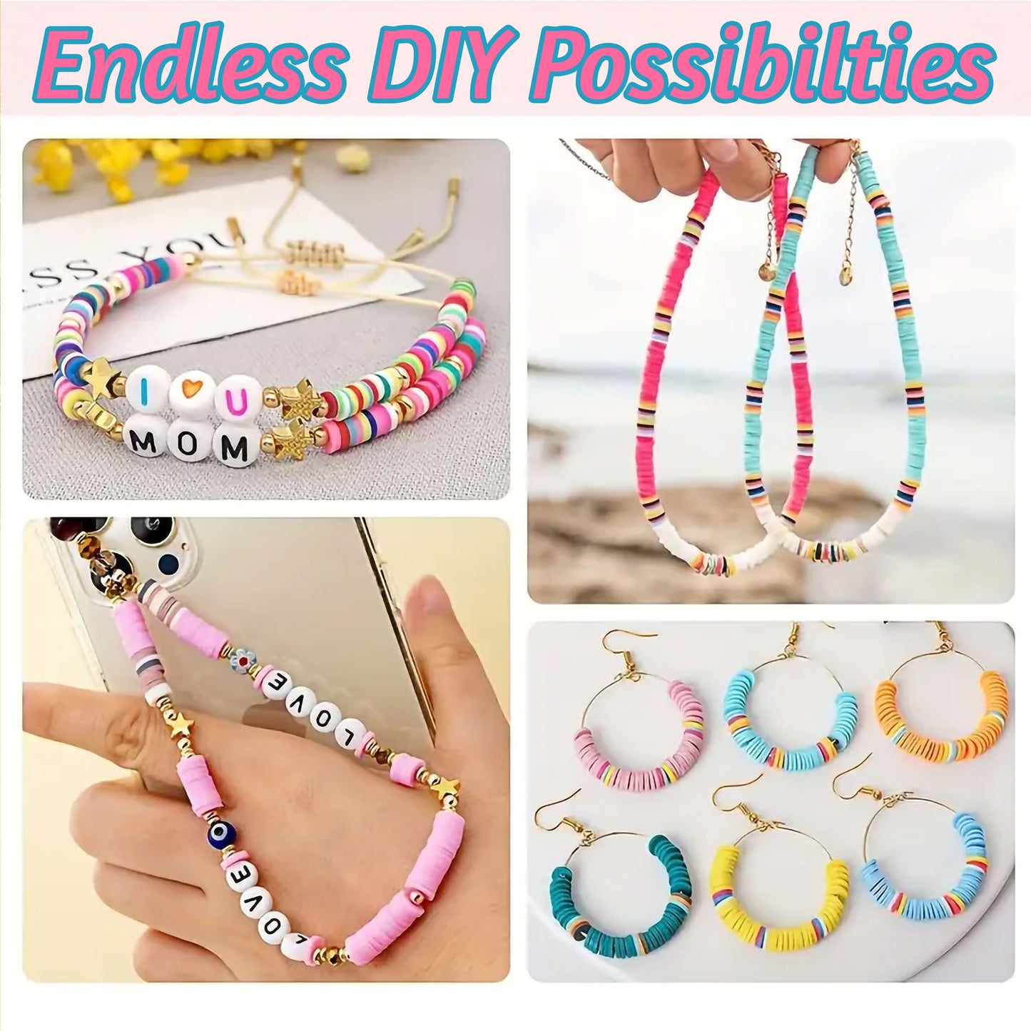 Polymer Clay Beads Kit