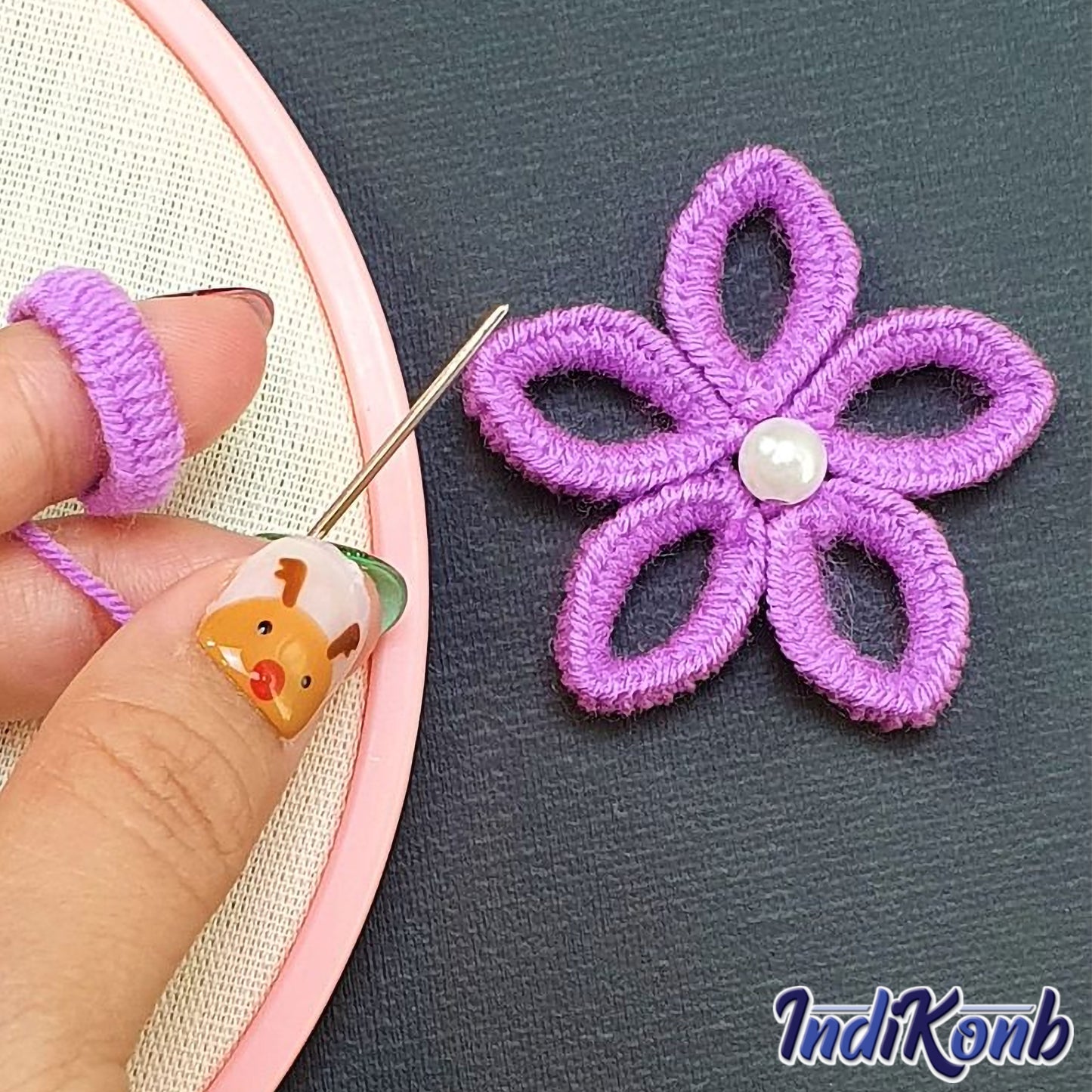 Multicolour Yarn Threads Set