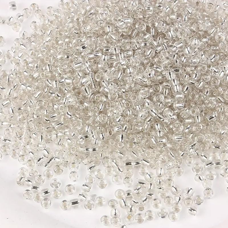 In bracelet making, necklace making and DIY jewellery projects, white 4mm beads add depth and neat finishing.