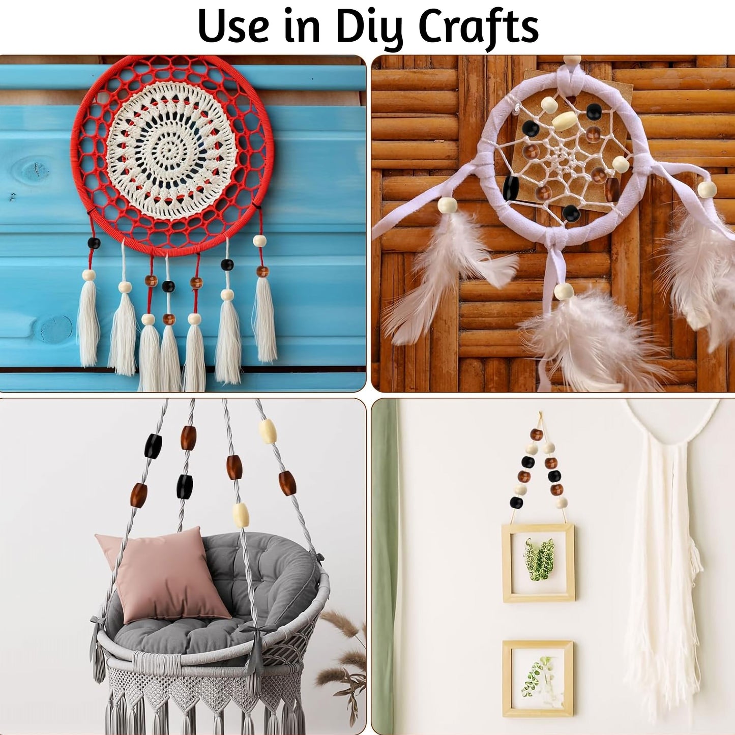 Wooden Beads Kit with Storage Box