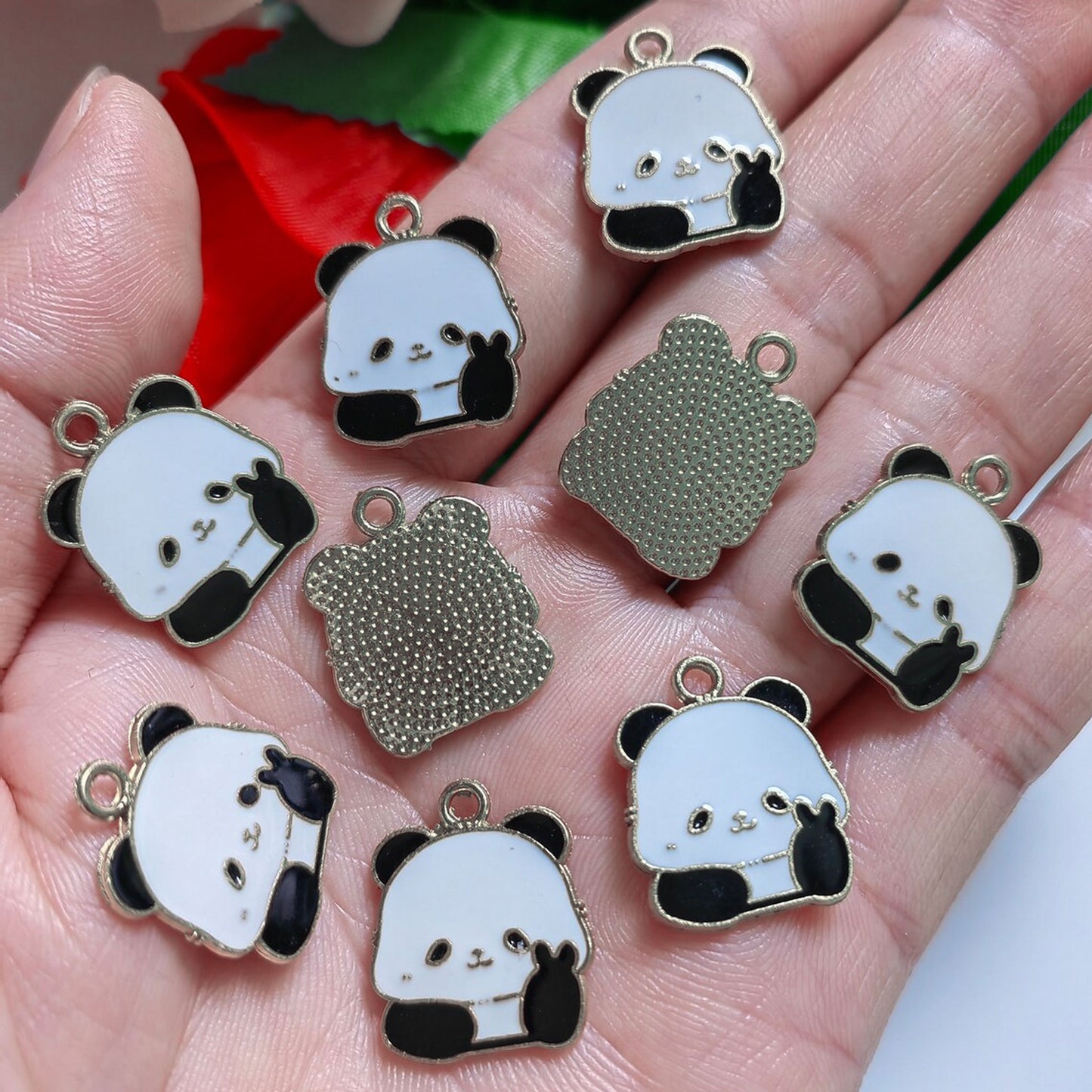 Panda Charms - Set of 5