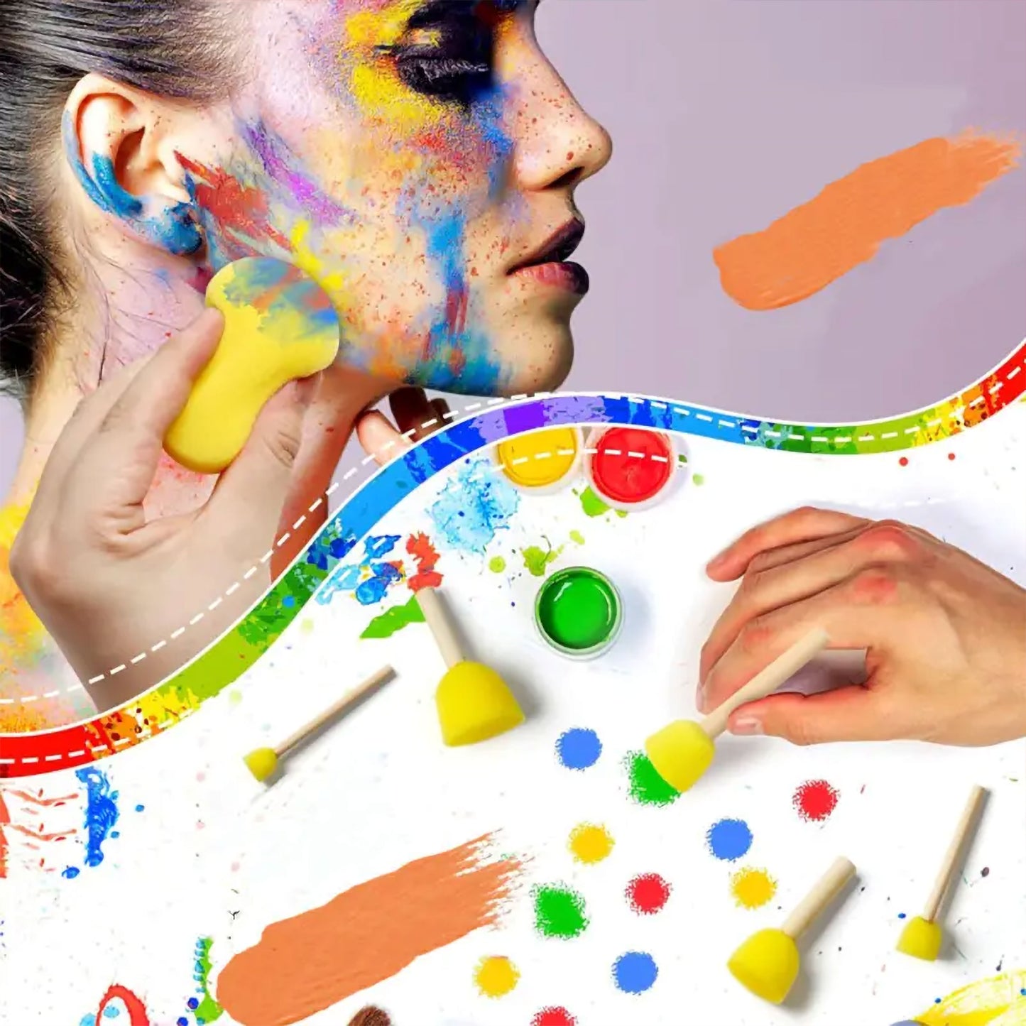 Sponge Dabber For Painting