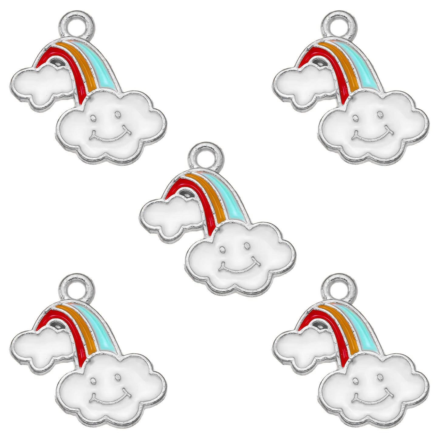 Rainbow Charms - Set of 5