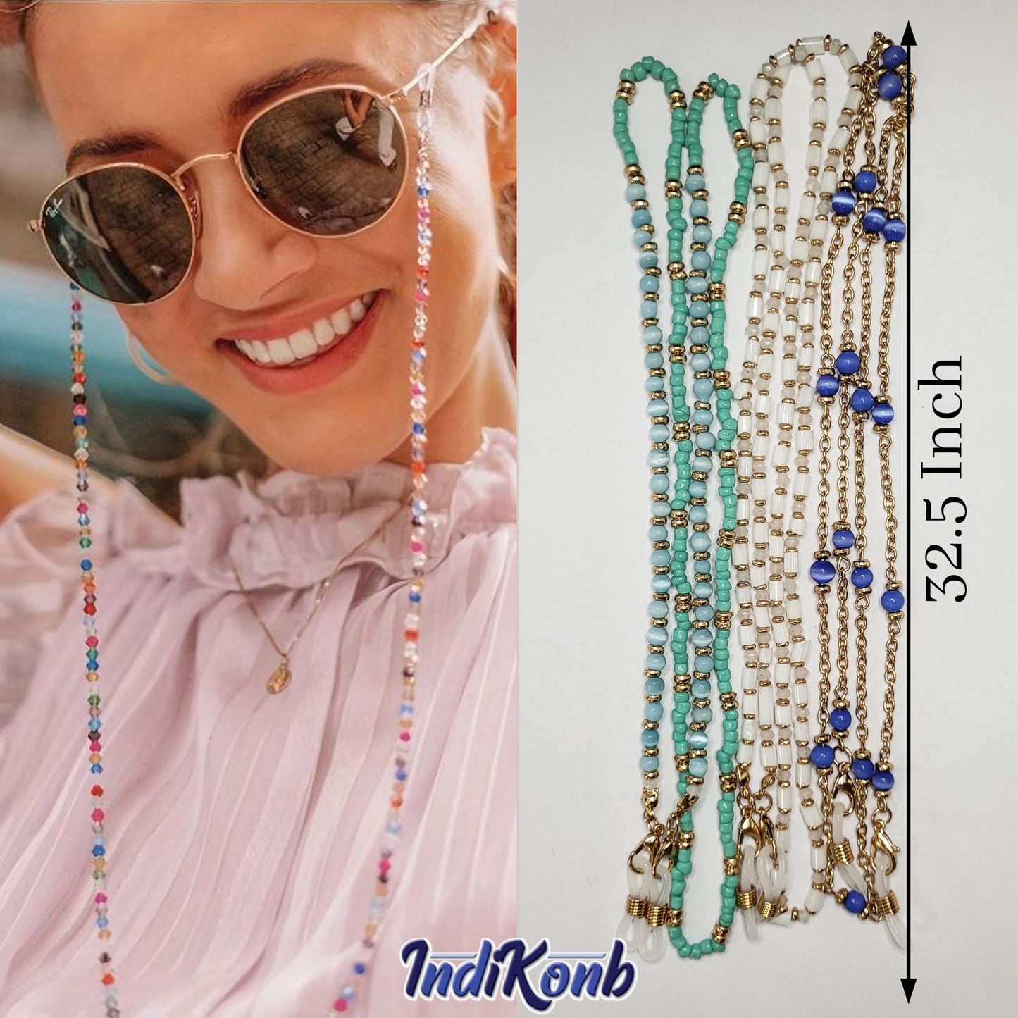 Fashionable Specs Chains & Lanyards - Combo Set of 3