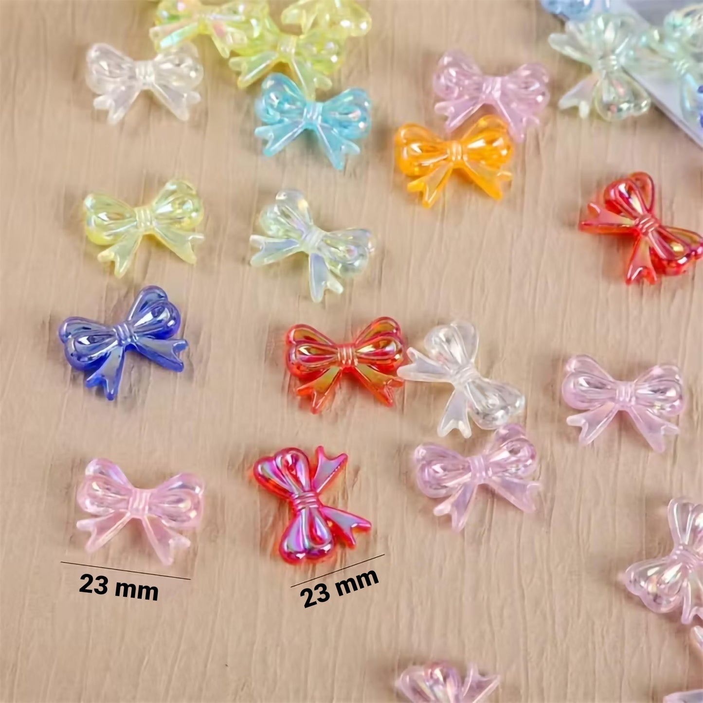 Multicolor DIY Phone Charm Making Kit with Beads and Charms. Additional close-up image highlighting material texture and color variety.