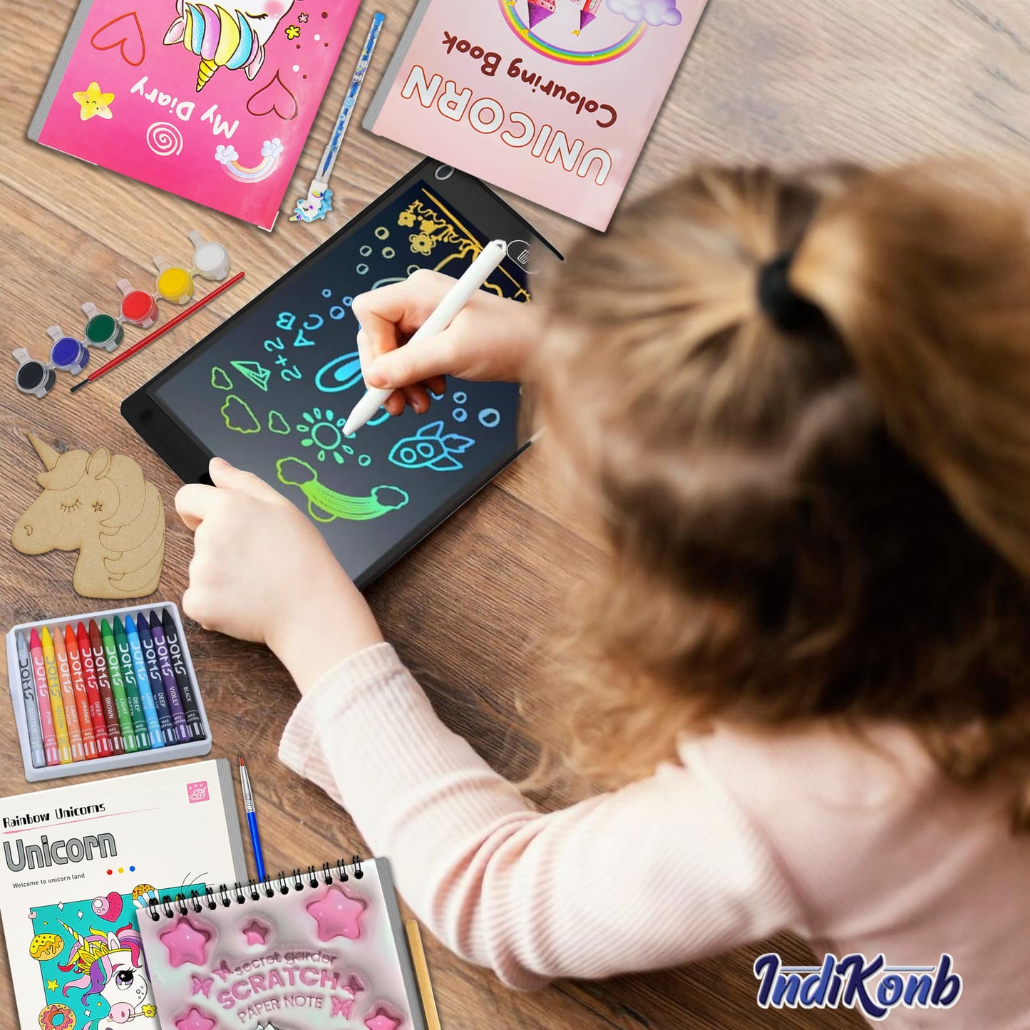 For a cleaner finish in gift making and kids art activities, wooden unicorn art and craft kit is a useful choice.