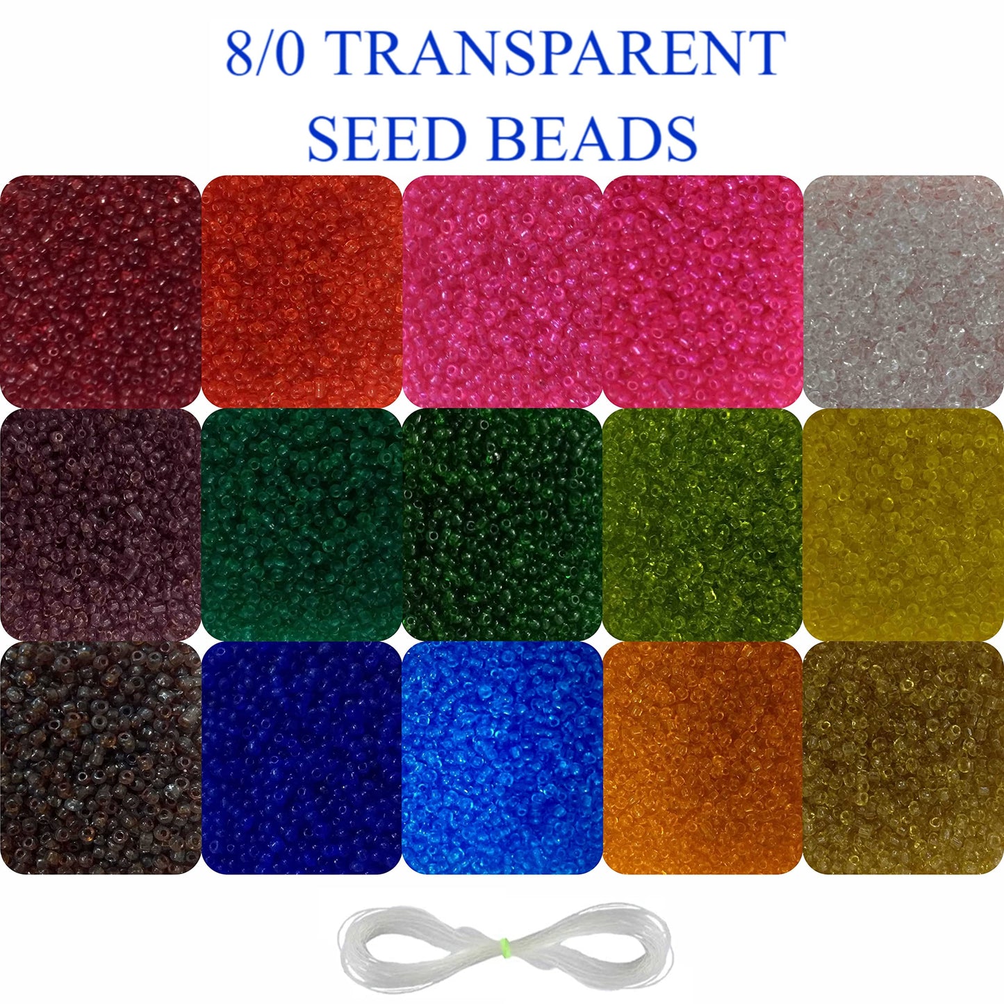 Use black and white 8 0 ( 3 mm ) beads to finish handmade accessories and bracelet making with projects a neat clean decorative finish.