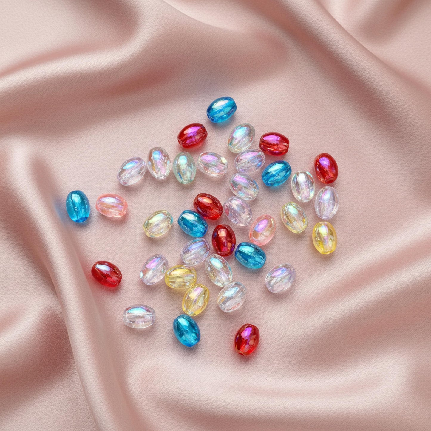 Rainbow Crystal Beads for Jewellery Making, Multicolour image 5