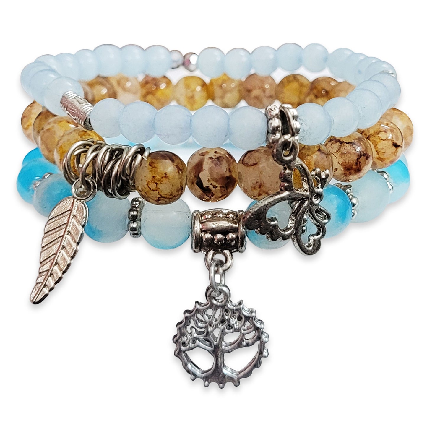 Tree of Life Boho Bracelet Set