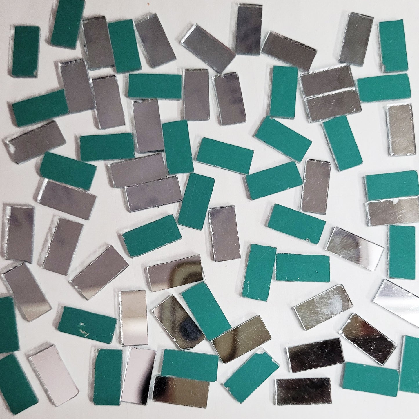 Silver Glass Pieces for Lippan