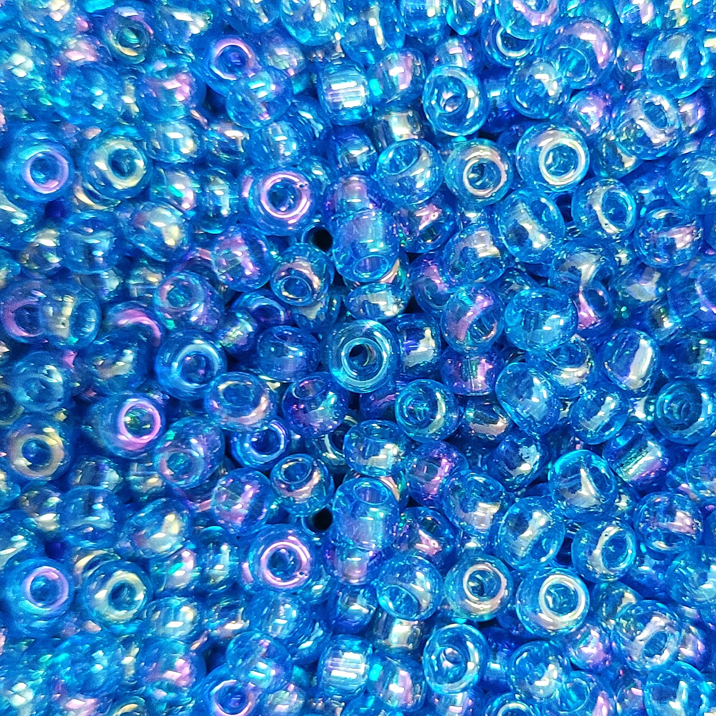 Rainbow Glass Seed Beads