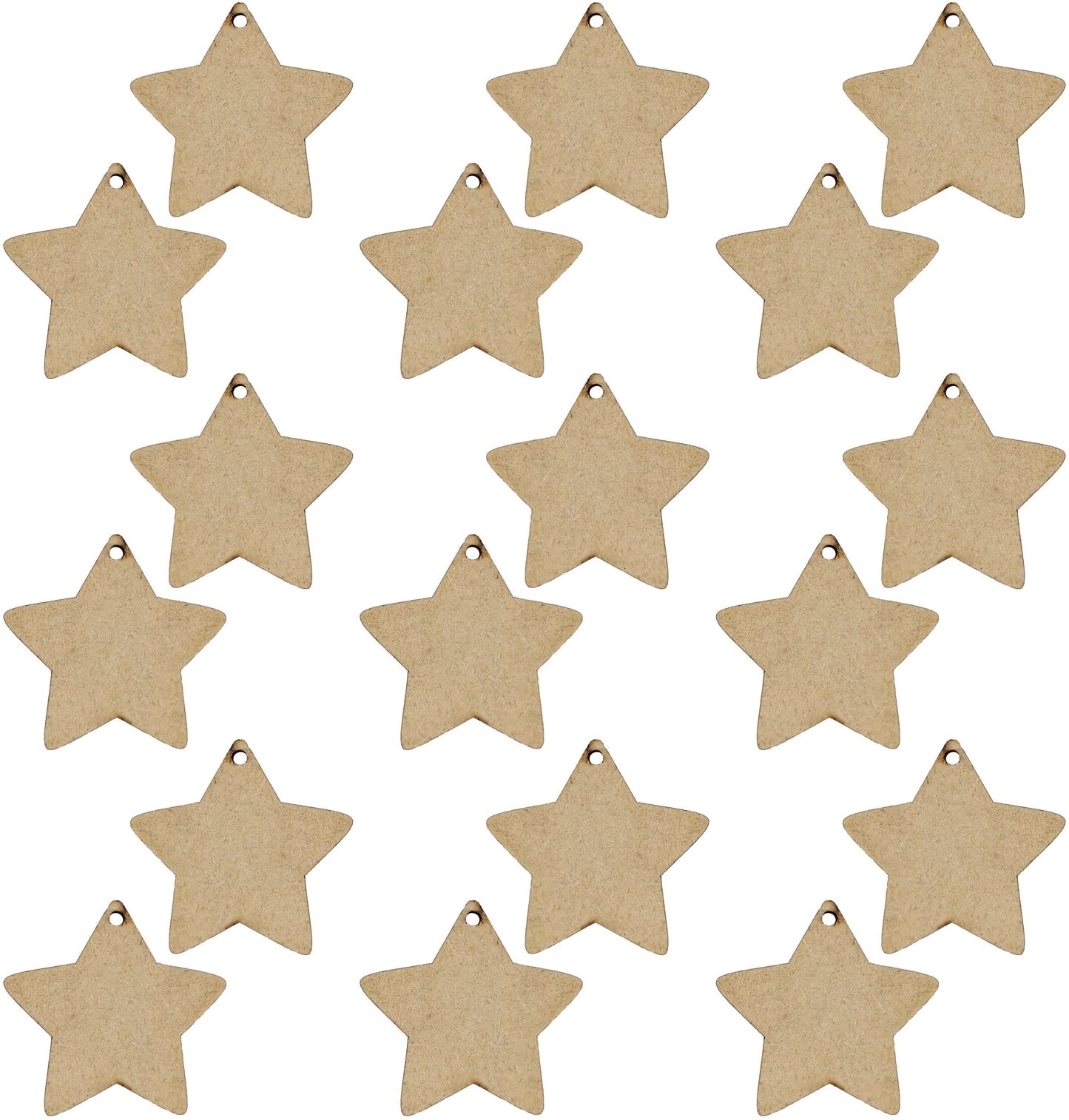 Pine Wood Earring Blanks for DIY Jewellery