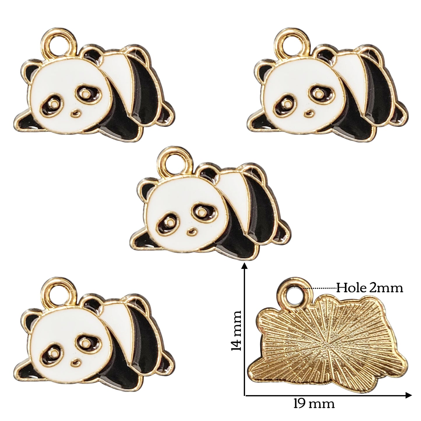 Panda Charms - Set of 5