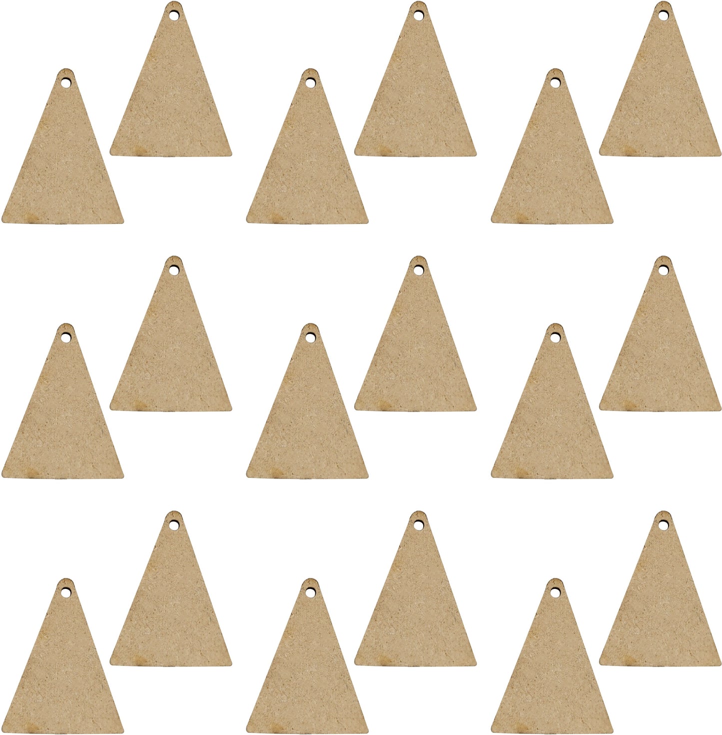 Pine Wood Earring Blanks for DIY Jewellery