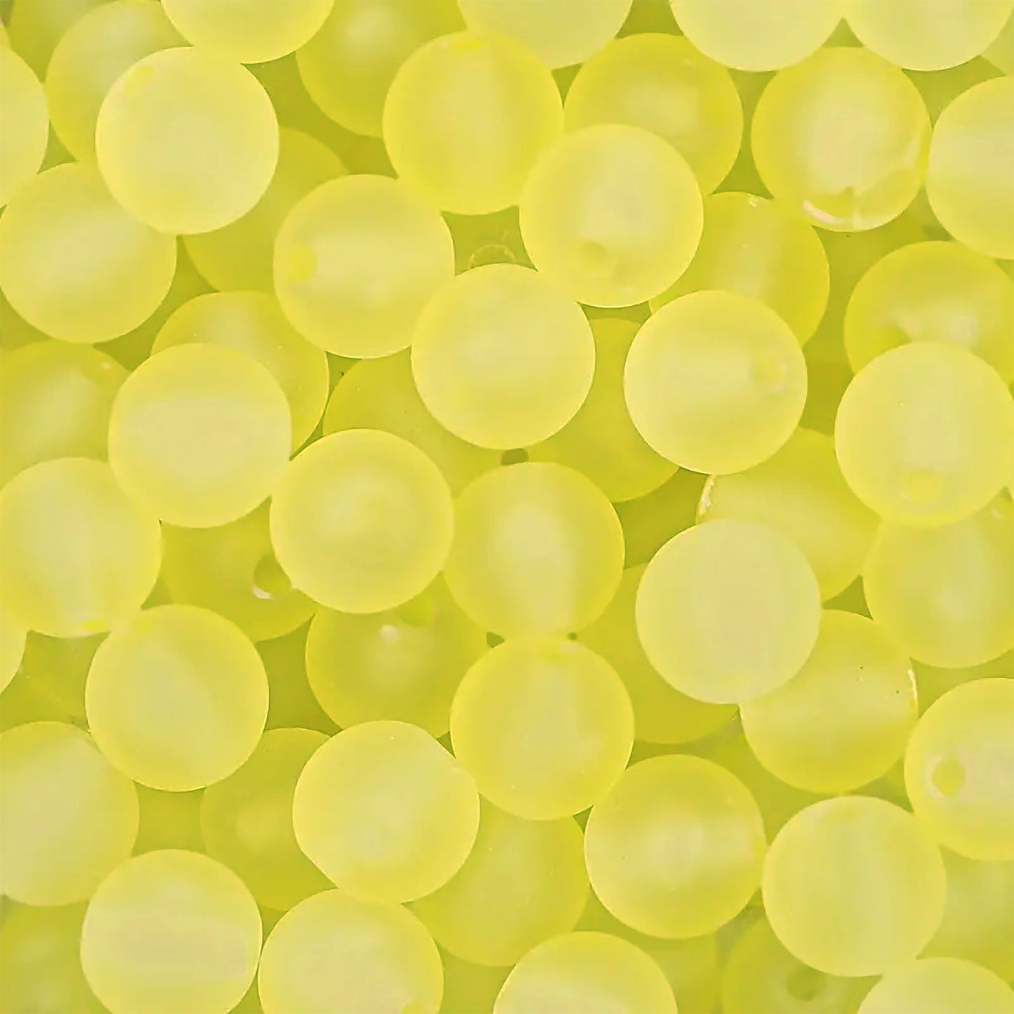 Ice Frost Matte Acrylic Beads