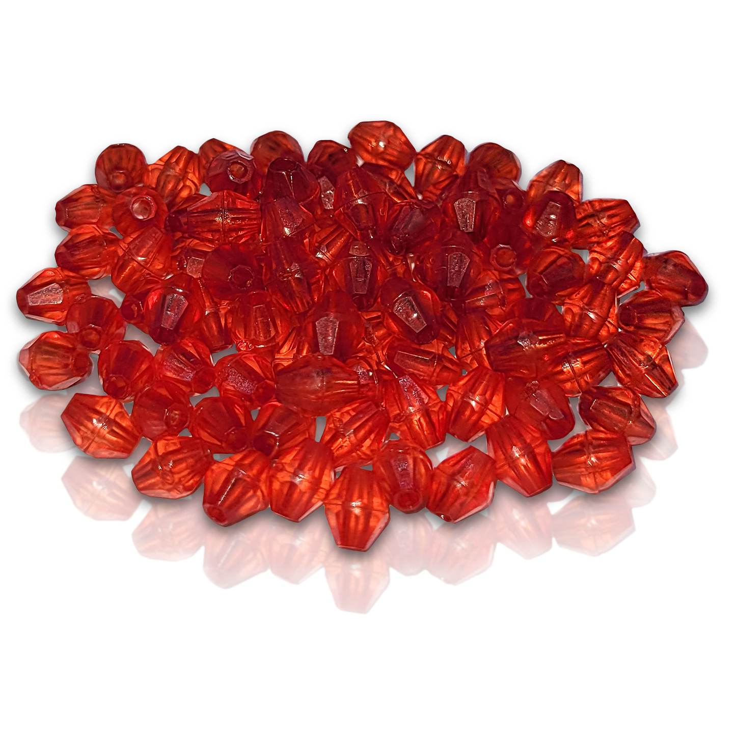 Bicone Acrylic Beads