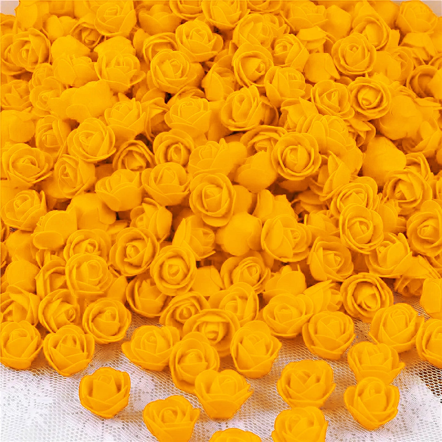 50 Pcs Artificial Foam Rose Flowers