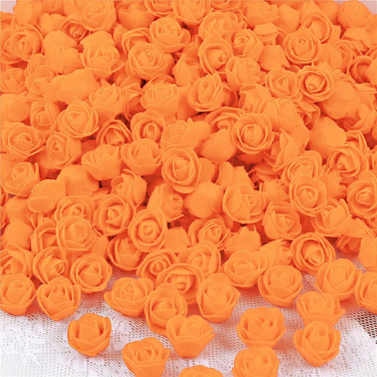 50 Pcs Artificial Foam Rose Flowers