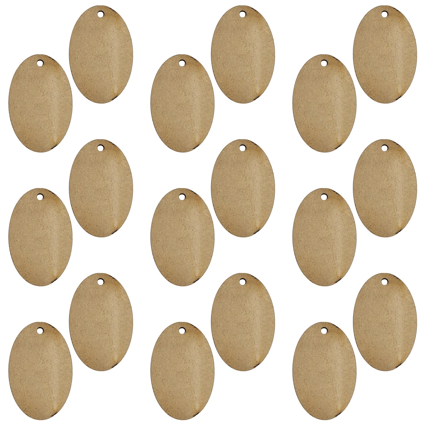 Pine Wood Earring Blanks for DIY Jewellery