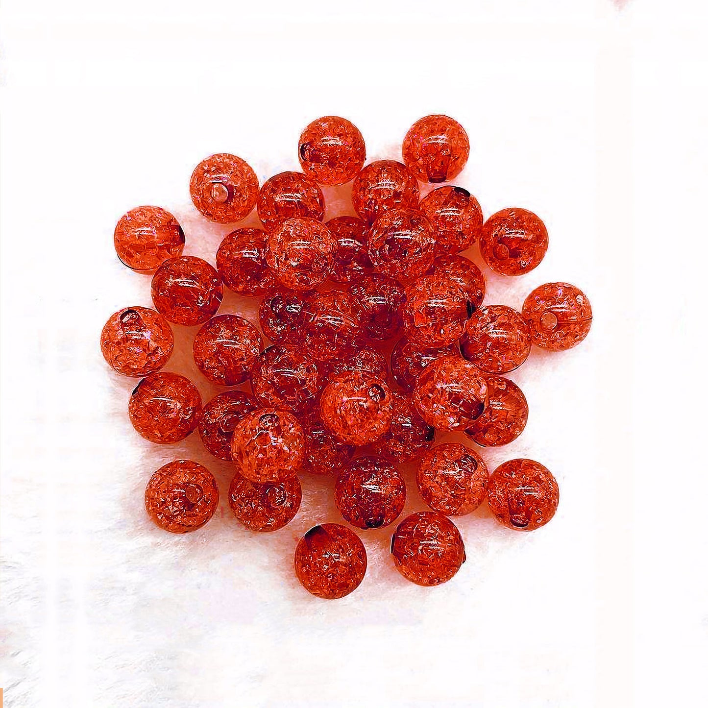 Crackle Glass Beads - 6mm