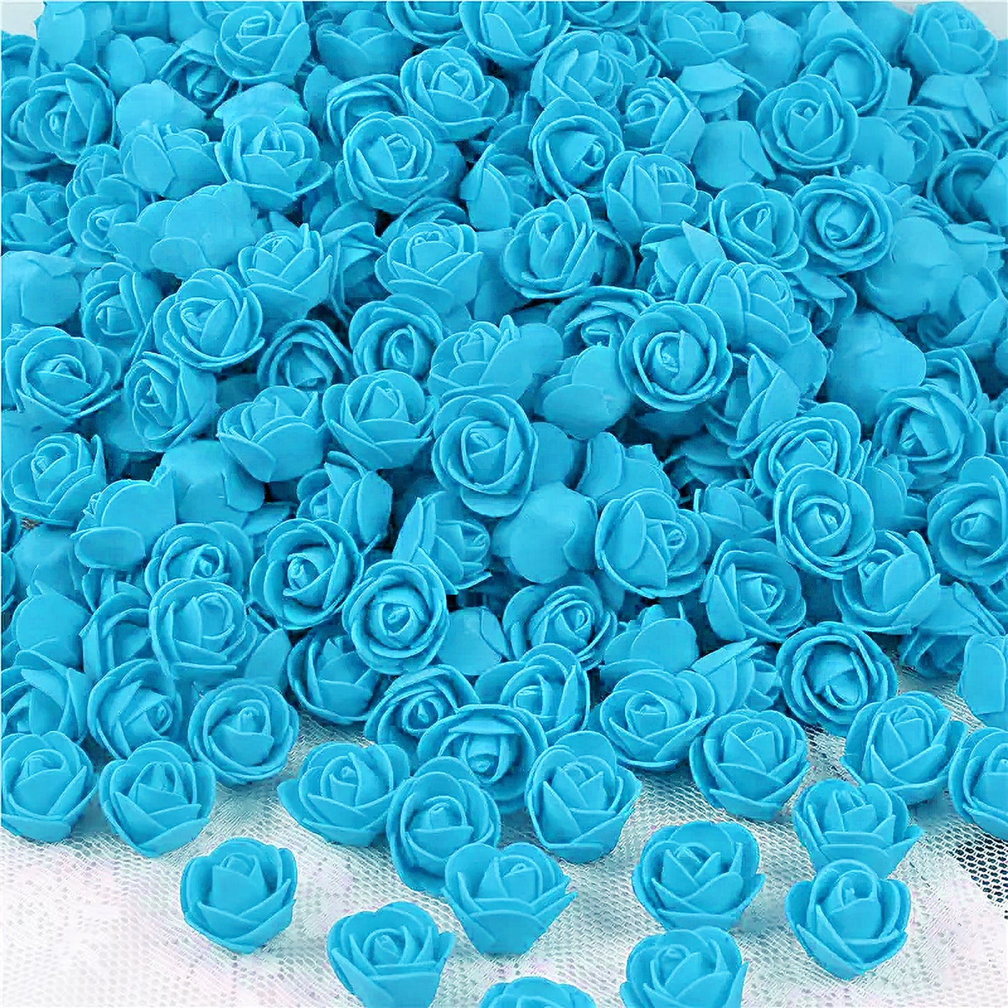 50 Pcs Artificial Foam Rose Flowers