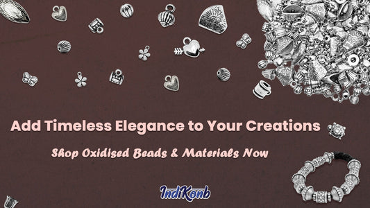 Oxidised and elegant beads for jewelry making – perfect for designing your own bead bracelets, inspirational charms, positive vibes, and biodegradable options