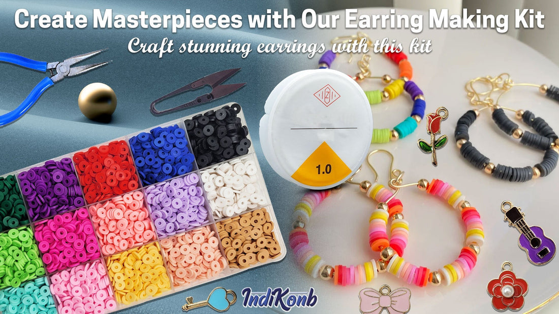 Earring making kit for beginners – everything you need to know about earrings, supplies, tools, and DIY jewelry kits for adults and home use