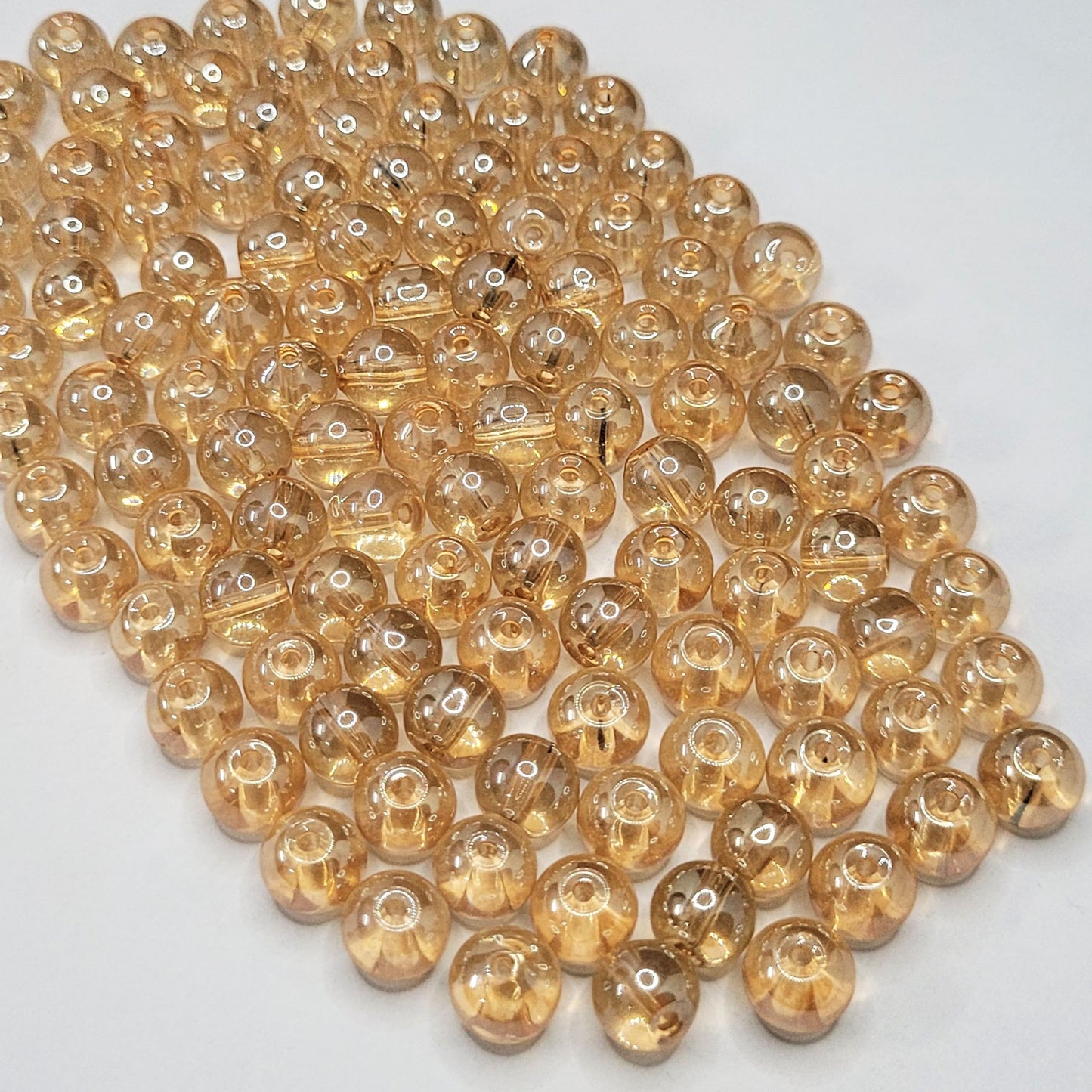 Glass Round Pearl Beads 6MM